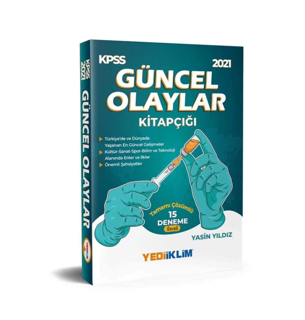 Kpss Güncel Olaylar Kitapçığı 2021 Cep Boy  Yediiklim