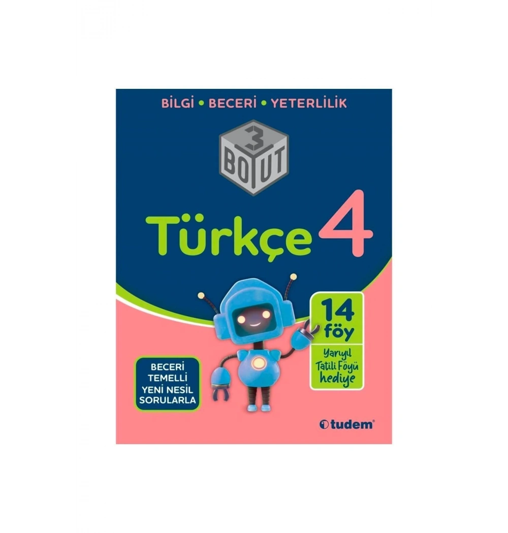 Tudem 4.Sınıf Türkçe 3 Boyut 14 Föy