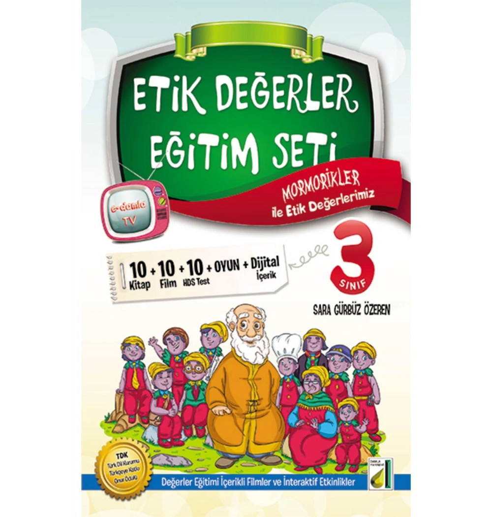 Damla 3.Sınıf Etik Değerler Eğitim Seti