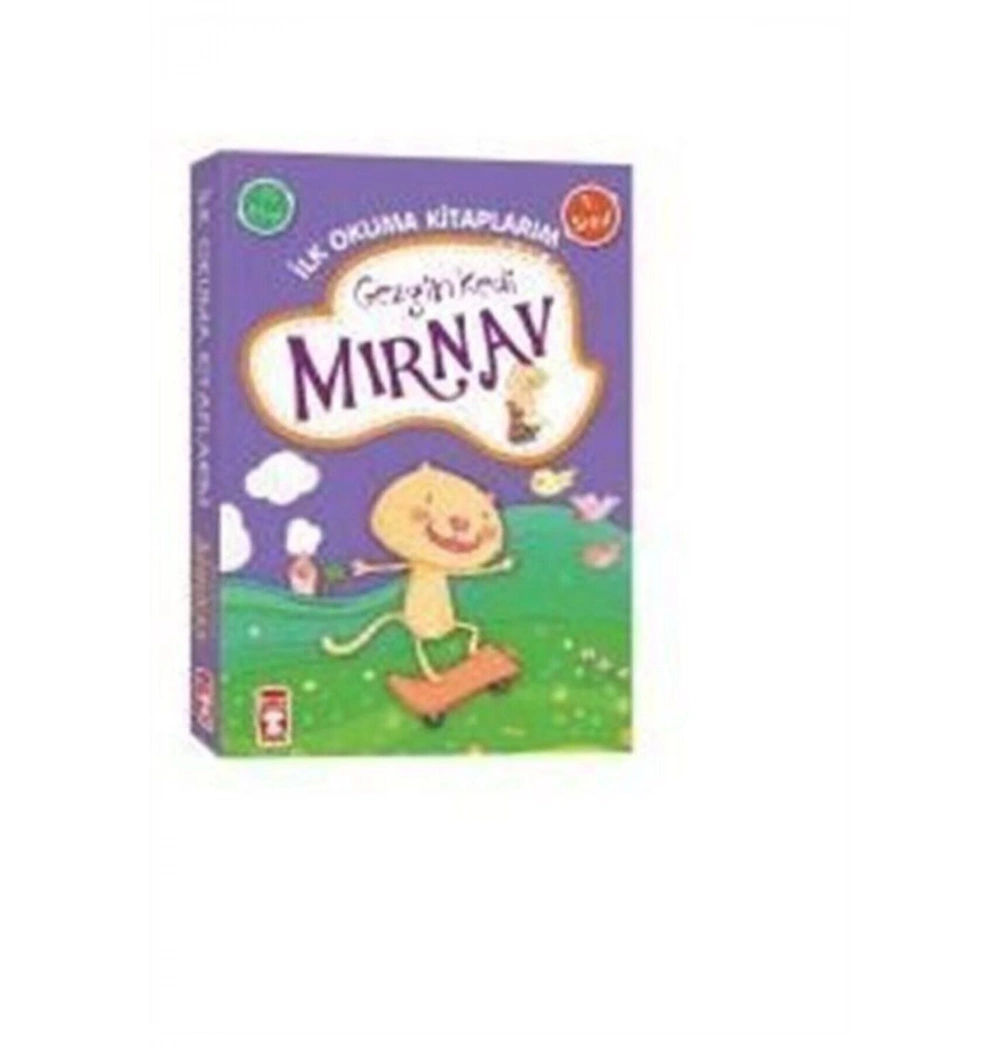 1.Sınıf İlk Okuma Kitaplarım Gezgin Kedi Mırnav Serisi 10 Kitap Timaş
