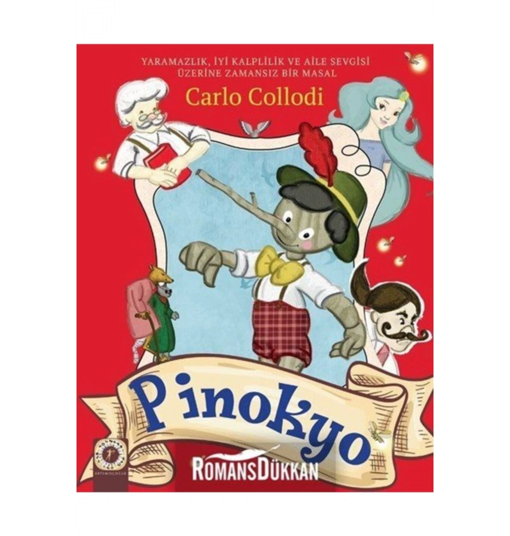 Pinokyo   Carlo Collodi    Ciltli Büyük Boy    Artemis