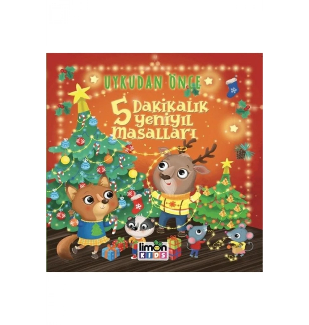 Uykudan Önce 5 Dakikalık Yeni Yıl Masallar Limon Kids