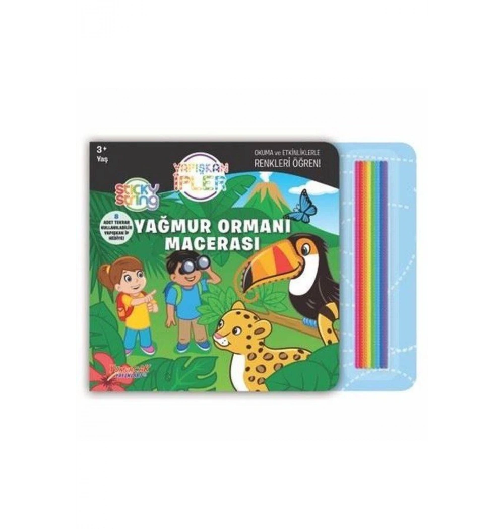 Yağmur Ormanı Macerası Yapışkan İpler 3+Yaş Yumurcak
