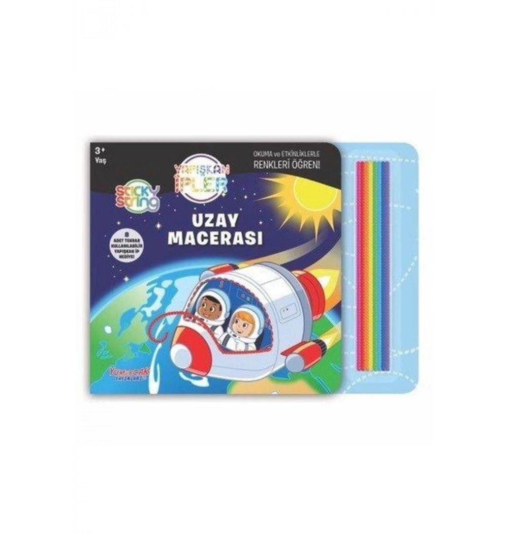 Uzay Macerası Yapışkan İpler 3+Yaş Yumurcak