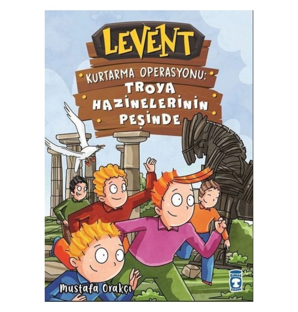 Levent Kurtarma Operasyon Troya Hazinelerin Peşinde-Ciltli Timaş