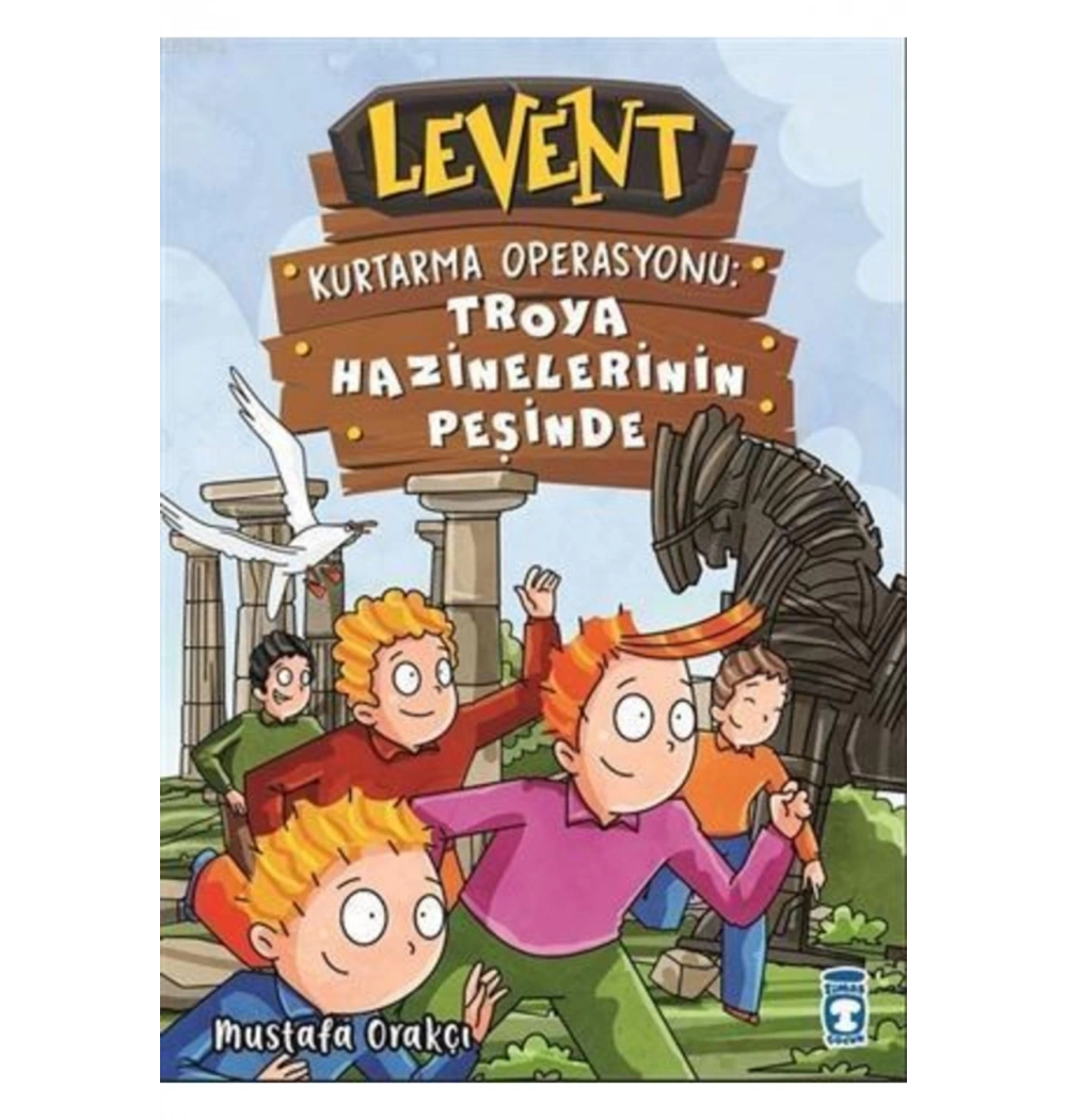 Levent Kurtarma Operasyon Troya Hazinelerin Peşinde-Ciltli Timaş