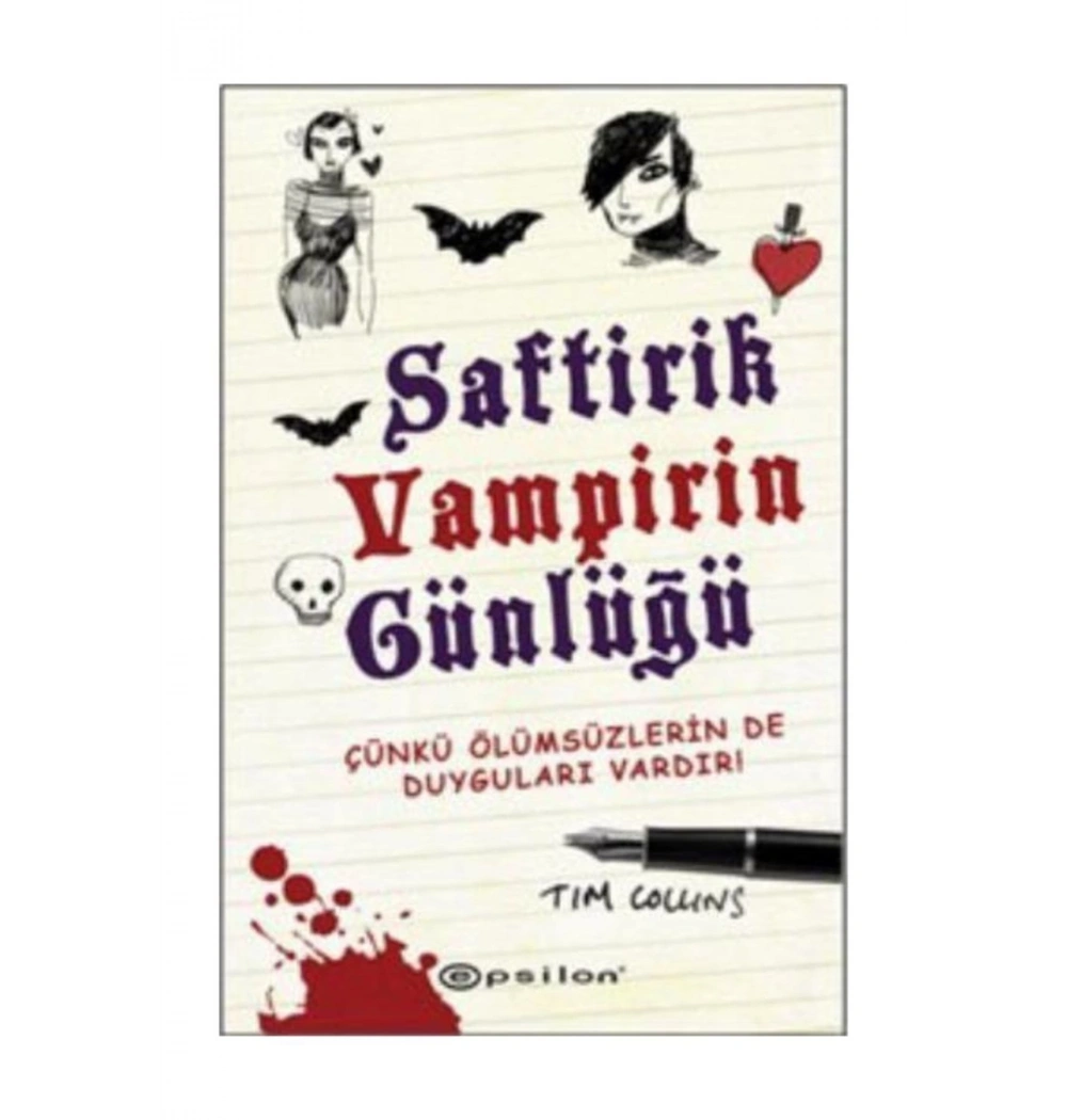 Saftirik Vampirin Günlüğü 1 Çünkü Ölümsüzlerin De Duyguları Var  Ciltli     Epsilon