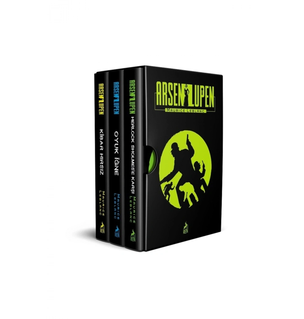 Arsen Lüpen 3 Lü Set* Kibar Hırsız-Oyuk İğne-Sherlock Holmese Karşı  Renkitap