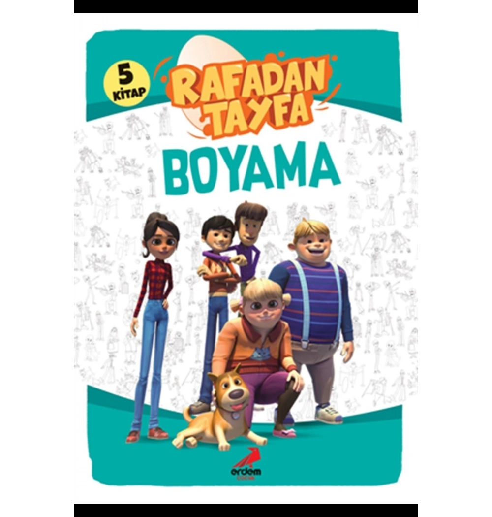 Rafadan Tayfa Boyama 5 Kitap   Erdem