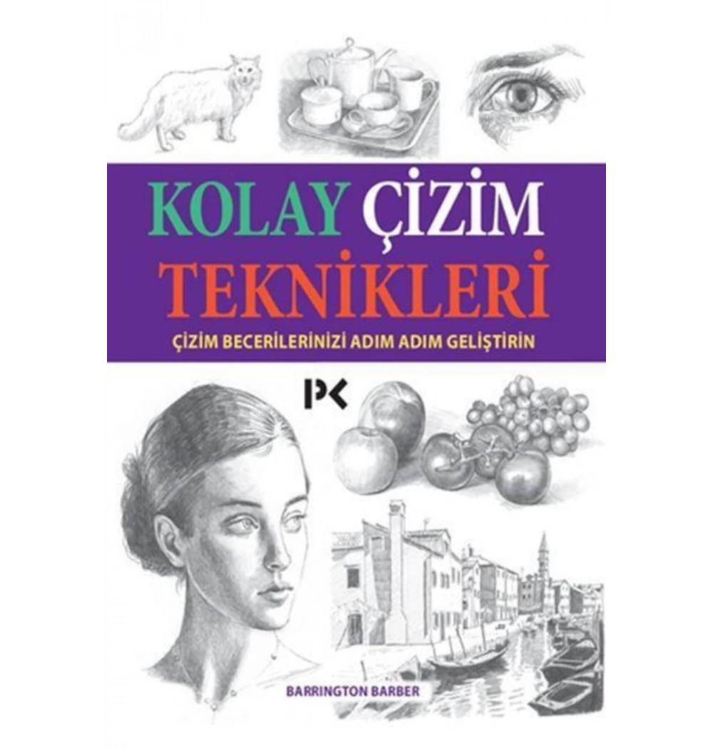 Kolay Çizim Teknikleri Barrington Barber Profil Kitap