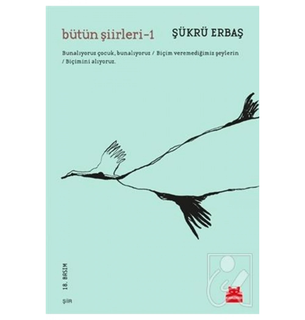 Bütün Şiirleri-1  Şükrü Erbaş  Kırmızı Kedi