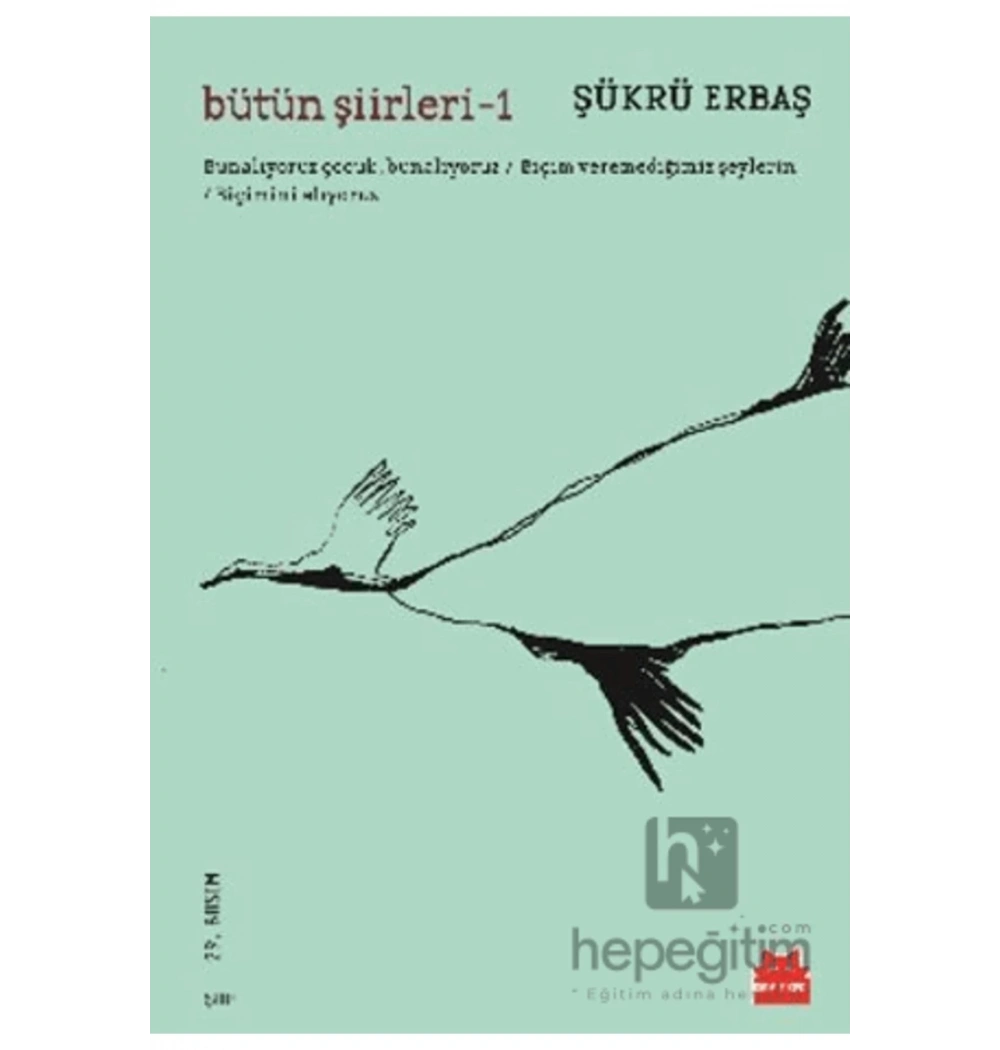 Bütün Şiirleri-1  Şükrü Erbaş  Kırmızı Kedi