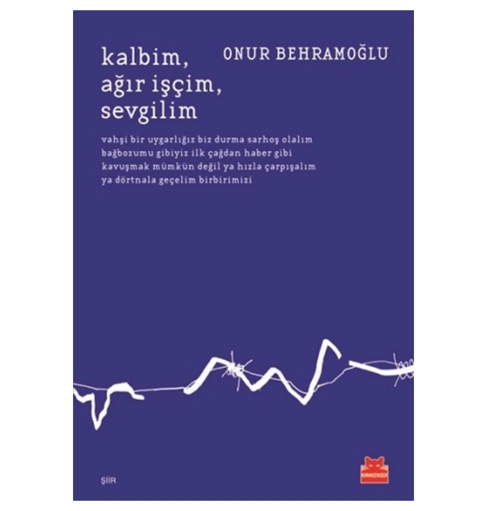 Kalbim Ağır İşçim Sevgilim Onur Behramoğlu Kırmızı Kedi