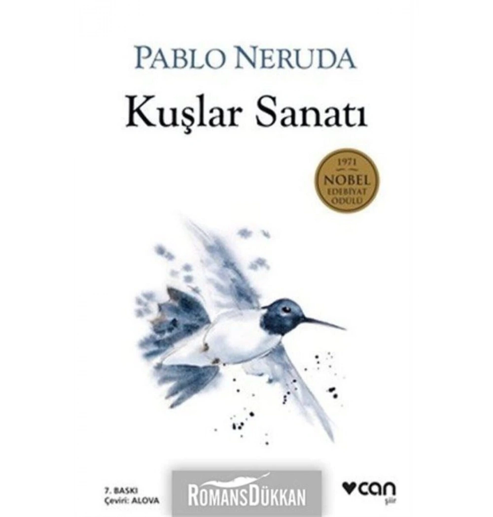 Kuşlar Sanatı  Pablo Neruda   Can Yay.