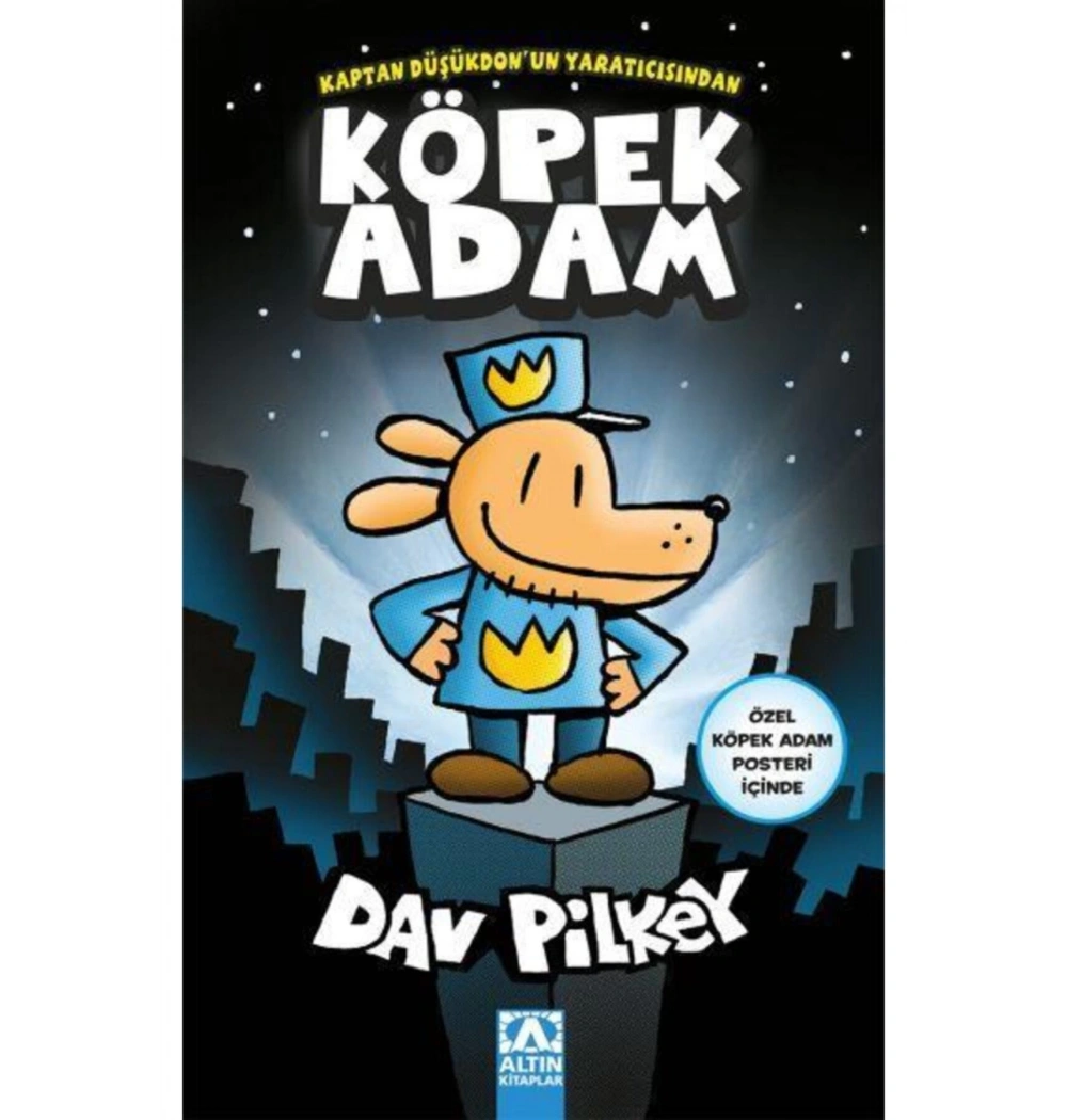 Köpek Adam 1 Dav Pi̇Lkey Altın Ki̇Taplar