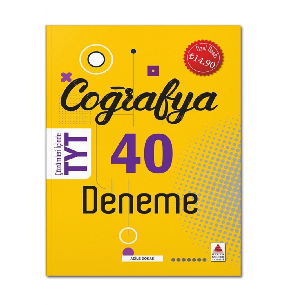 Tyt Coğrafya 40 Çözümlü Deneme Delta Yayın