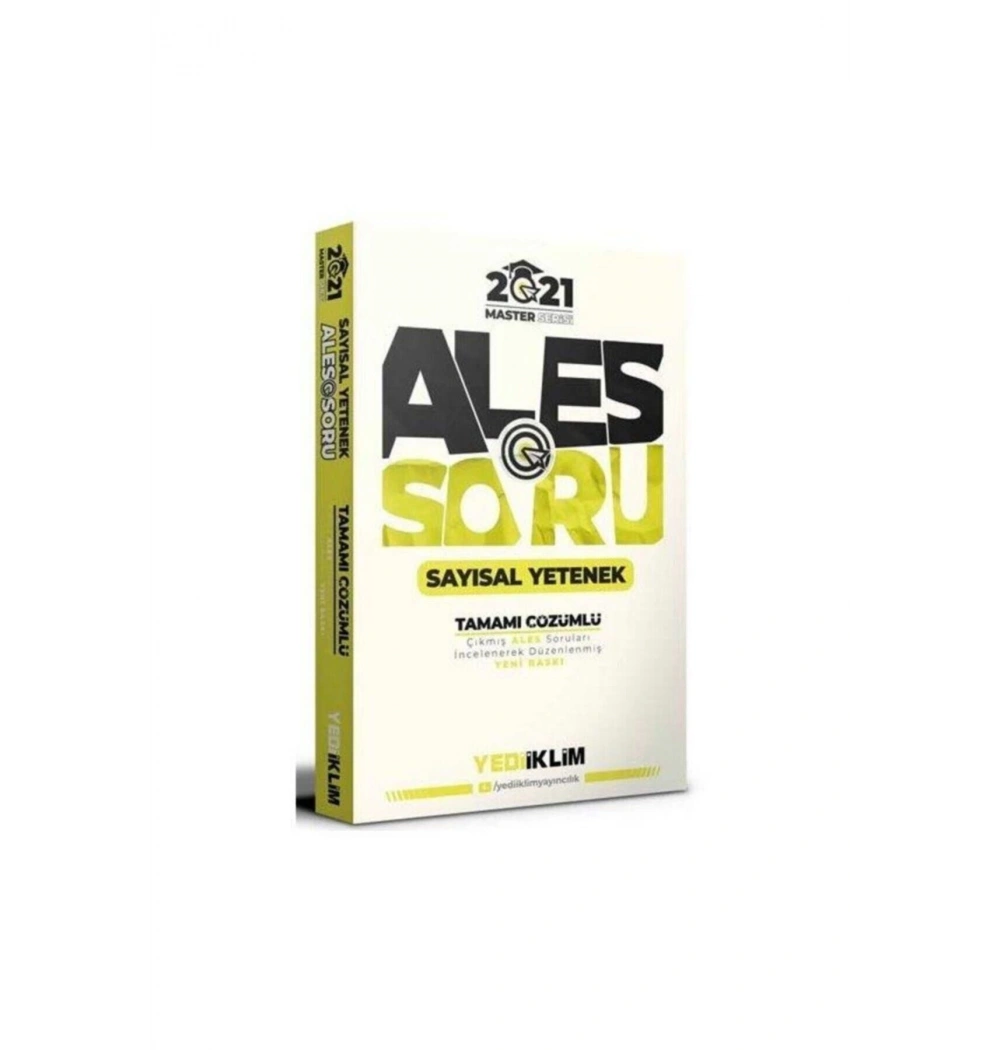2021 Ales Master Serisi Sayısal Yetenek Çözümlü Soru Bankası Yediiklim