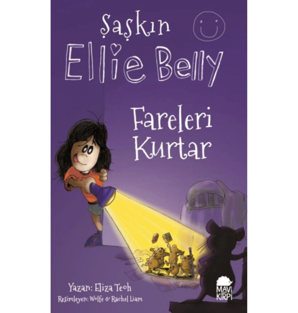 Şaşkın Ellie Belly Fareleri Kurtar   Mavi Kirpi
