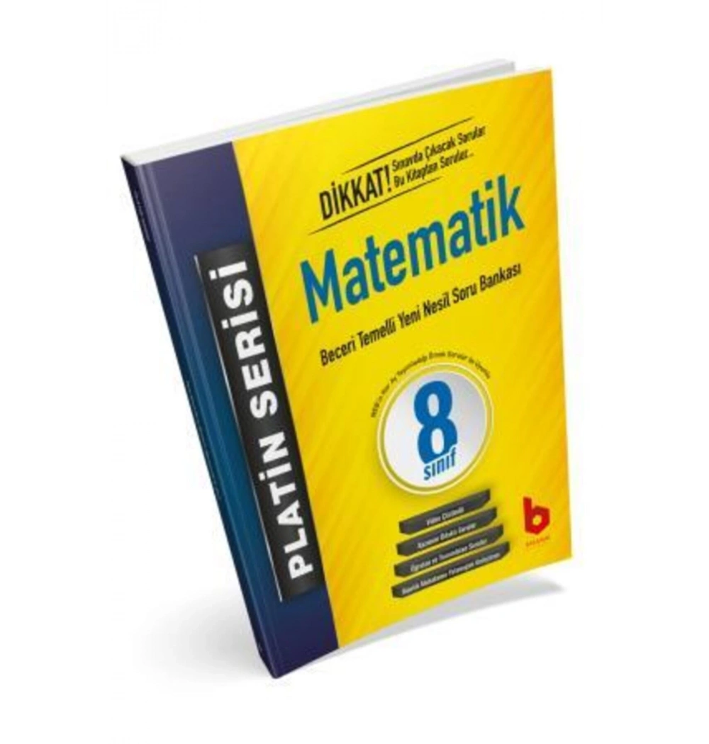 Basamak 8.Sınıf Matematik Yeni Nesil Platin Soru Bankası-Kampanyalı
