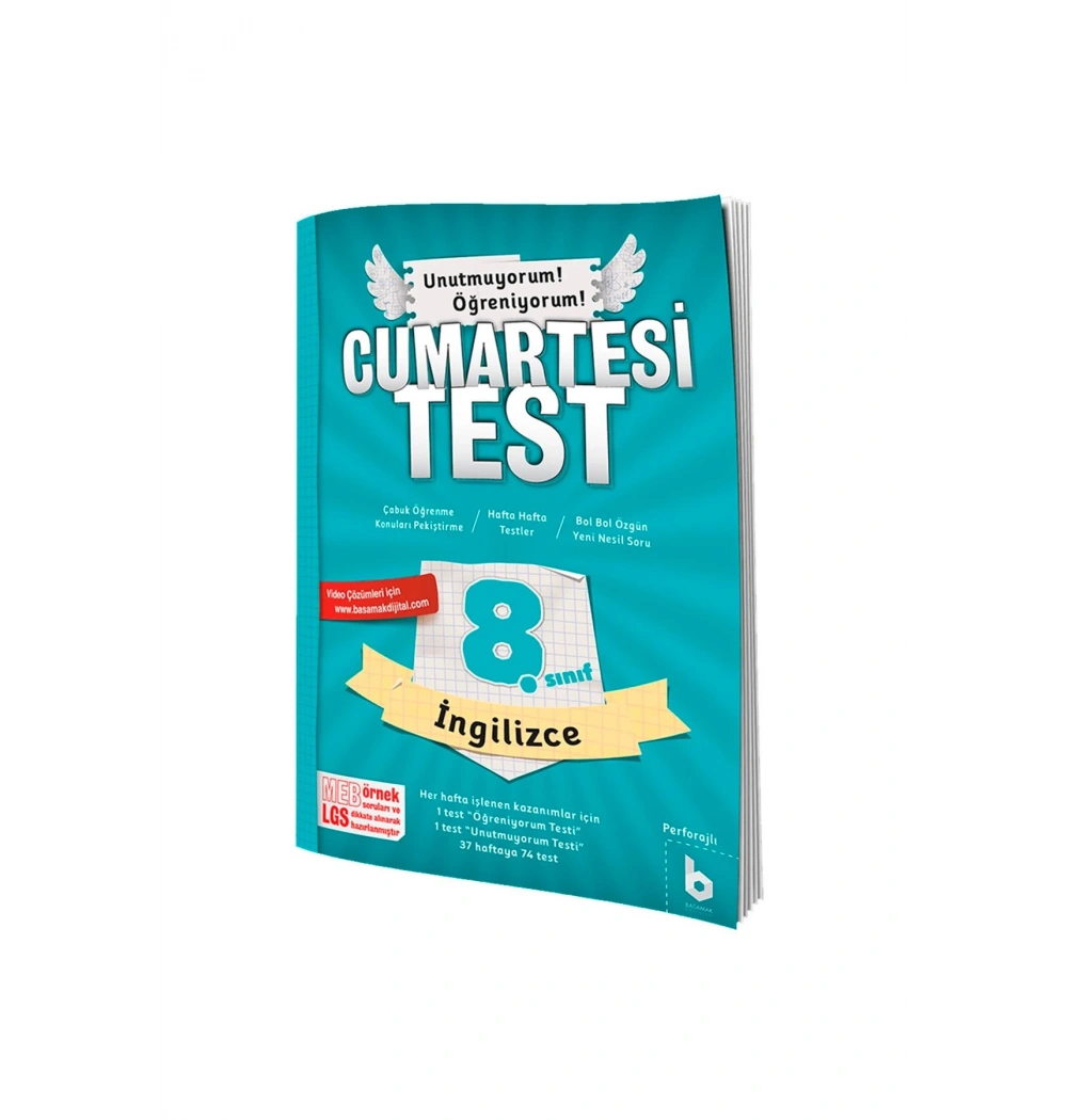 Basamak 8.Sınıf İngilizce Cumartesi Test