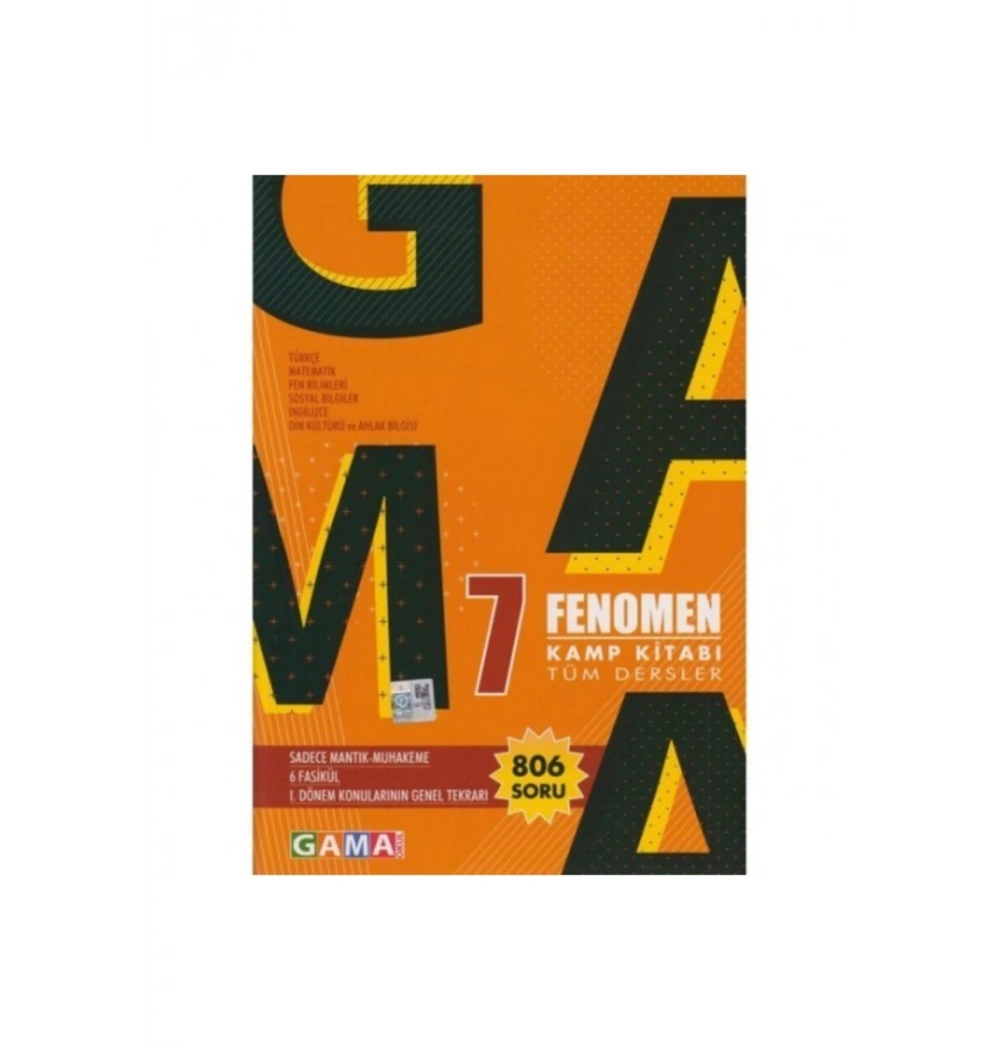 Gama 7.Sınıf Tüm Dersler Fenomen Soru Bankası