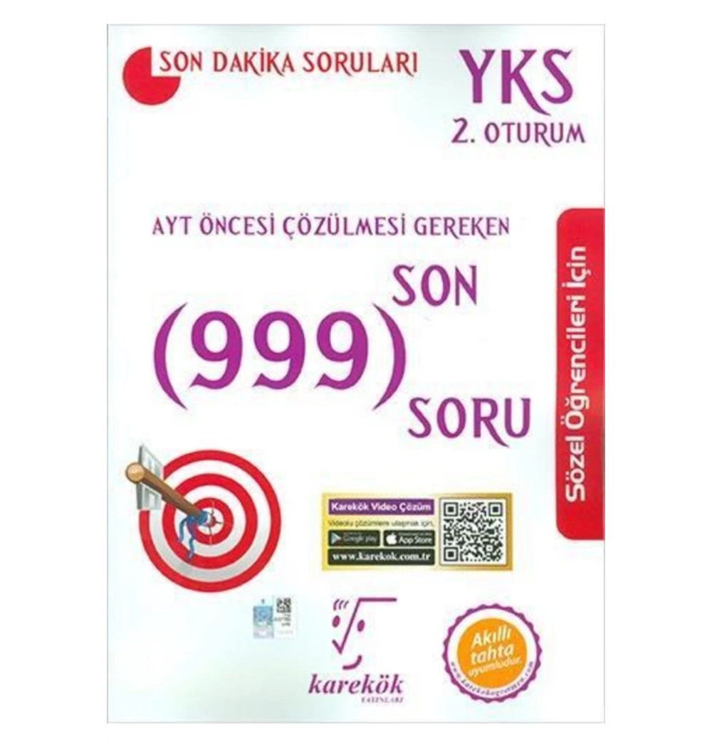 Yks 2.Oturum Sözel 999 Soru Bankası   Karekök