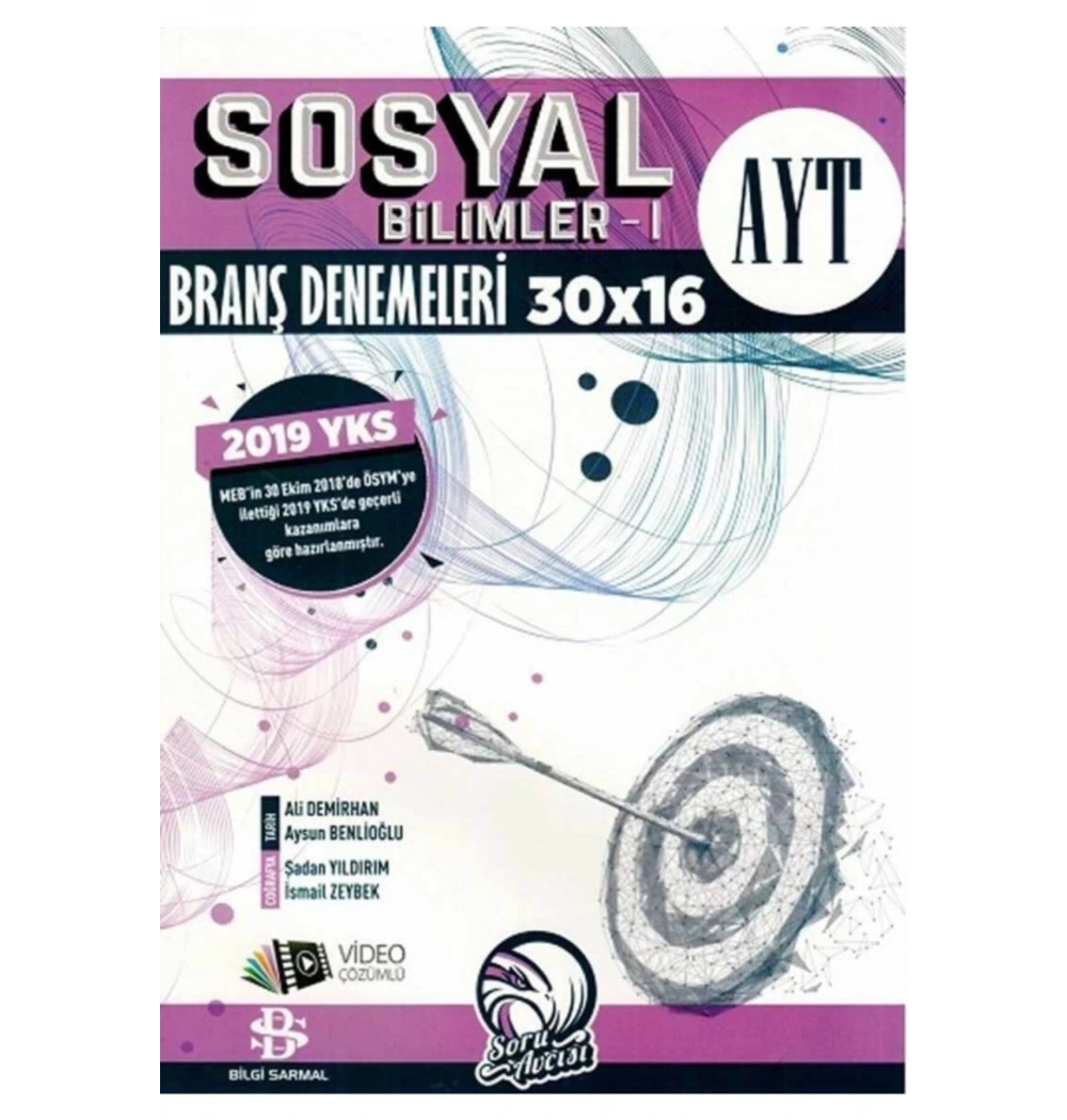 Ayt Sosyal Bilimler-1 Branş Denemeleri   Bilgi Sarmalı