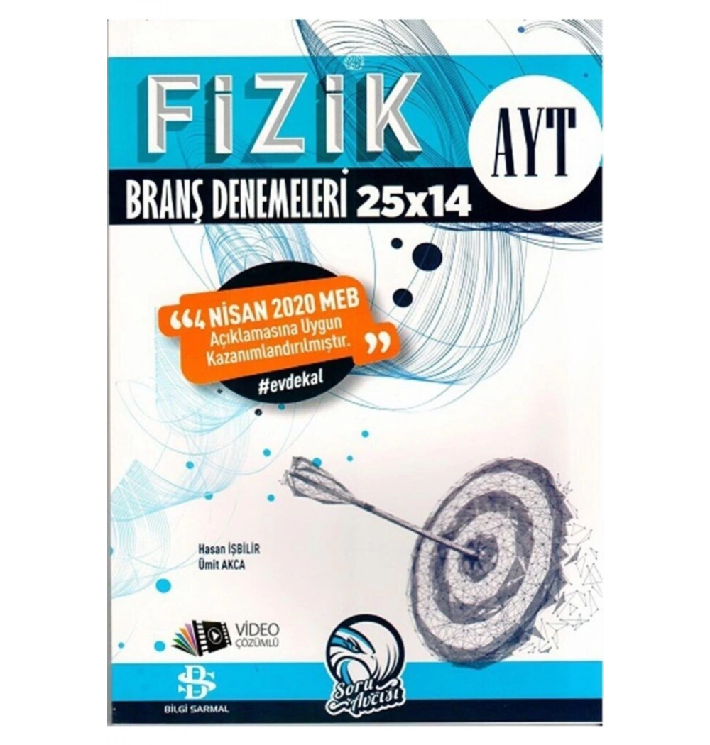 Ayt Fizik 25X14 Sarmal Deneme 2020