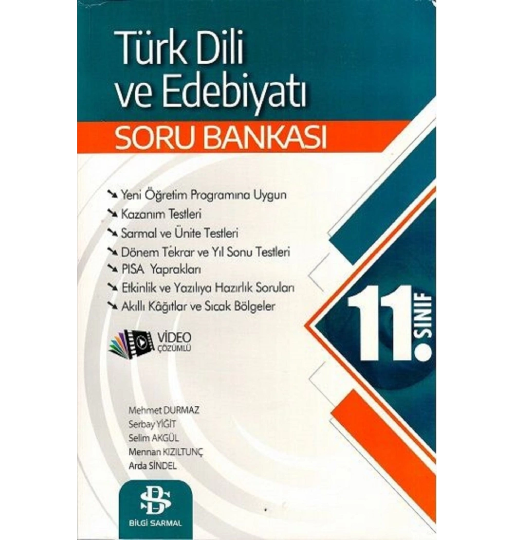 11.Sınıf Türk Dili Edebiyatı Soru Bankası Bilgi Sarmal