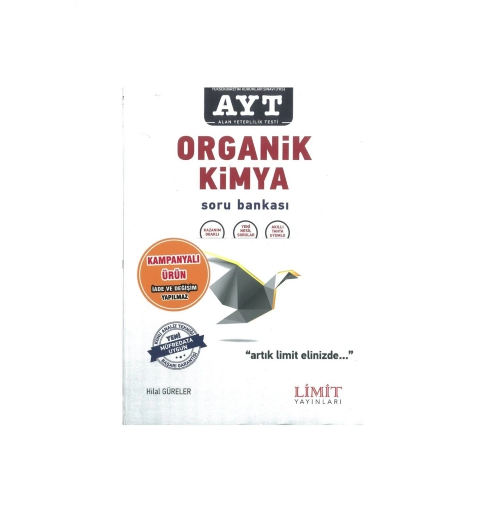 *Kampanya* Limit Yks Organik Kimya Soru Bankası