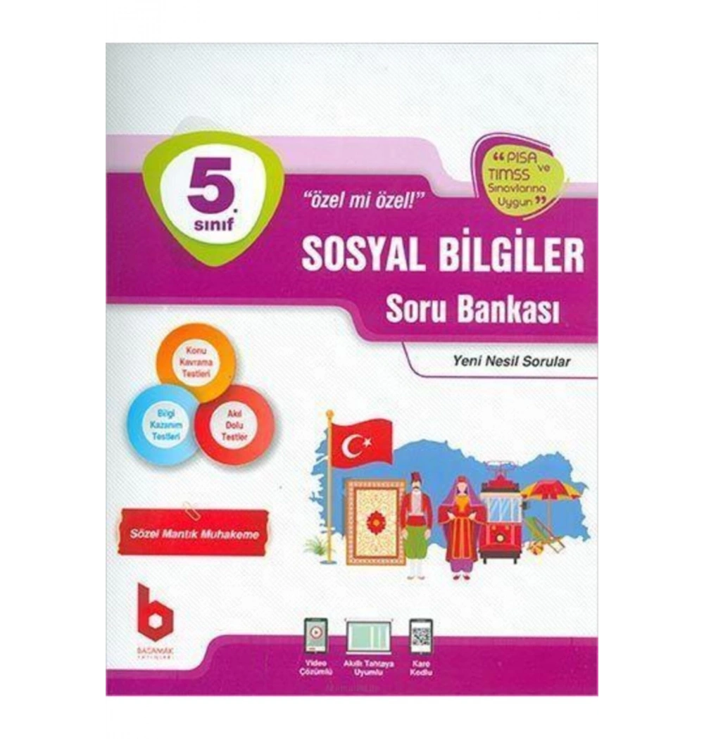 Basamak 5.Sınıf Sosyal Bilgiler Soru Bankası