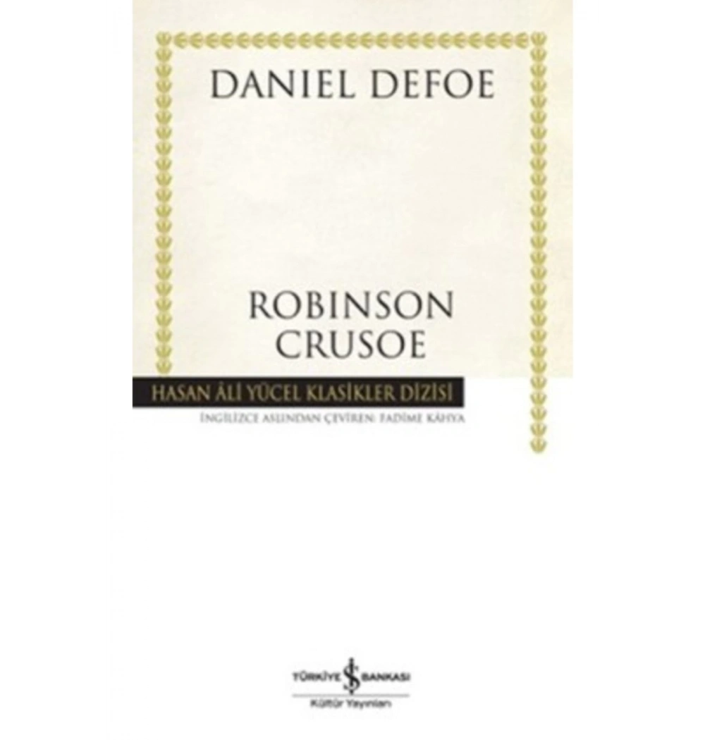 Robinson Crusoe   Danıel Defoe  İş Bankası