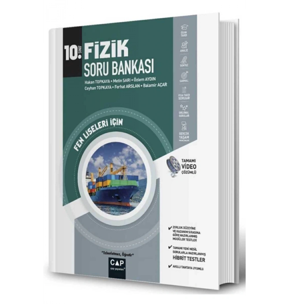 Çap 10.Sınıf Soru Bankası Fen Liseleri İçin