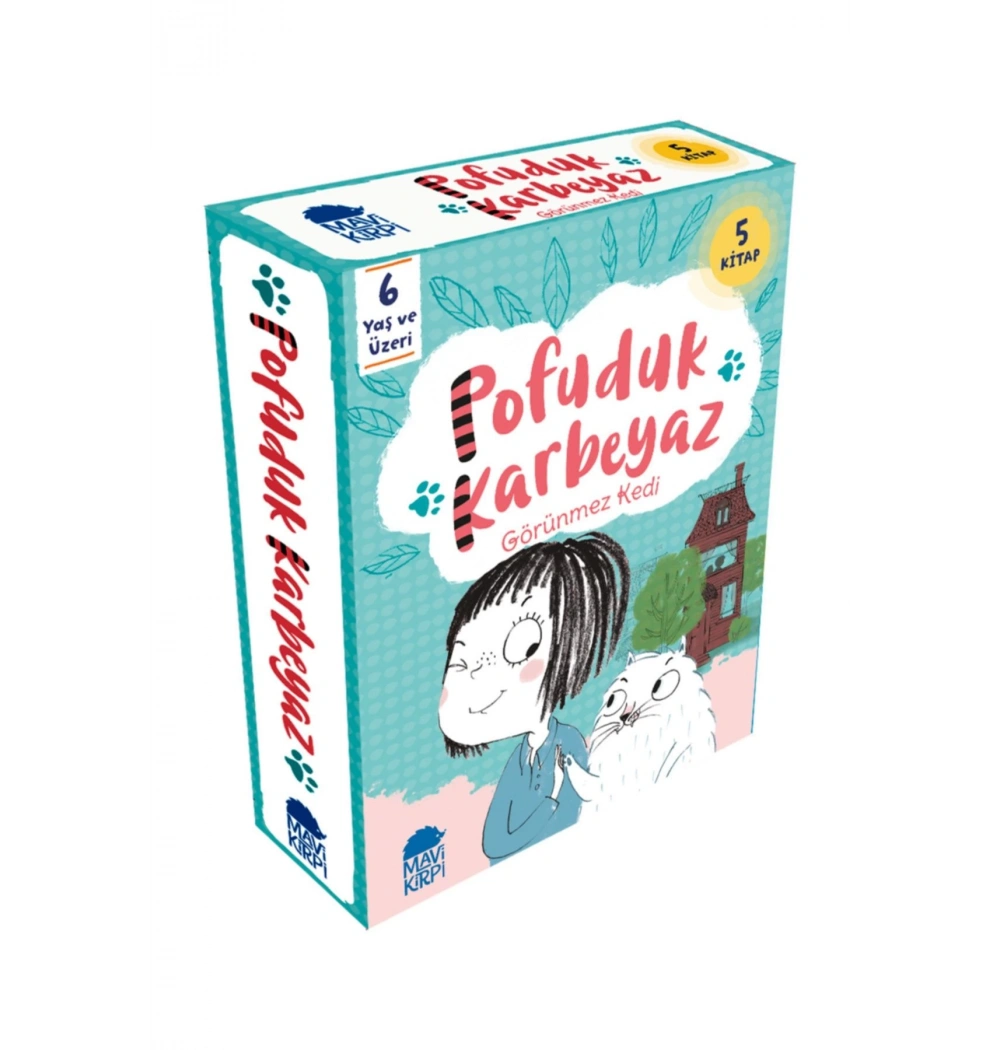 Pofuduk Karbeyaz 5 Kitap 6+Yaş Mavi Kirpi