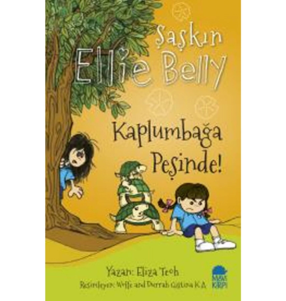 Şaşkın Ellie Belly Kaplumbağa Peşinde  Mavi Kirpi