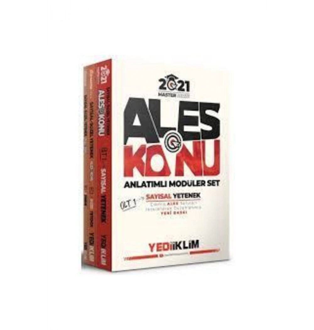 Ales 2021 Konu Anlatım Modüler Set Yediiklim
