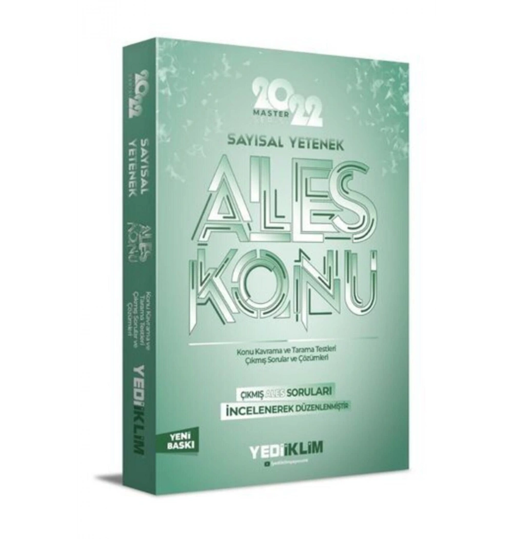 Ales 2022 Sayısal Konu Anlatım Yediiklim