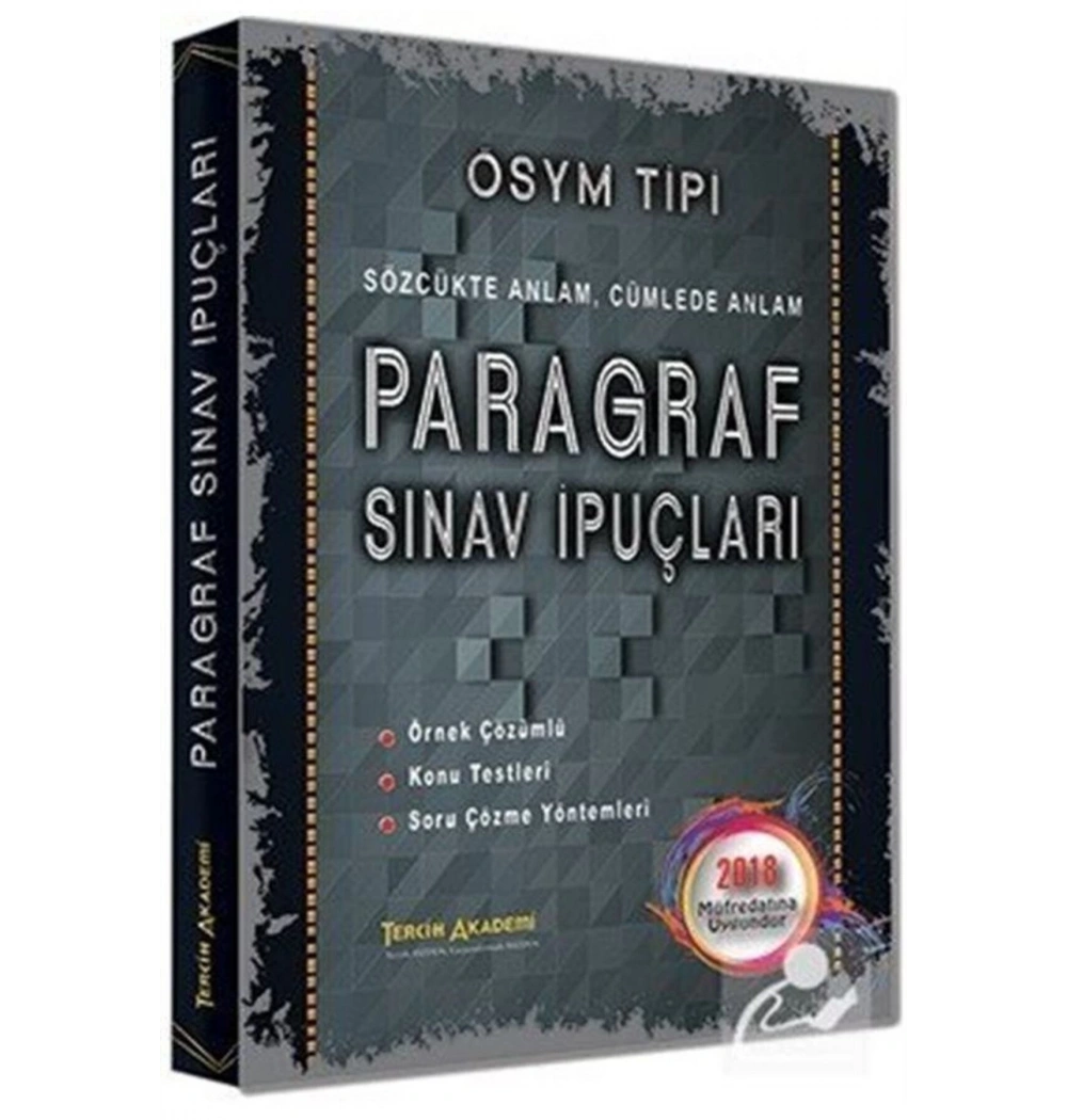 Ösym Tipi Paragraf Sınav İpuçları  Tercih Akademi