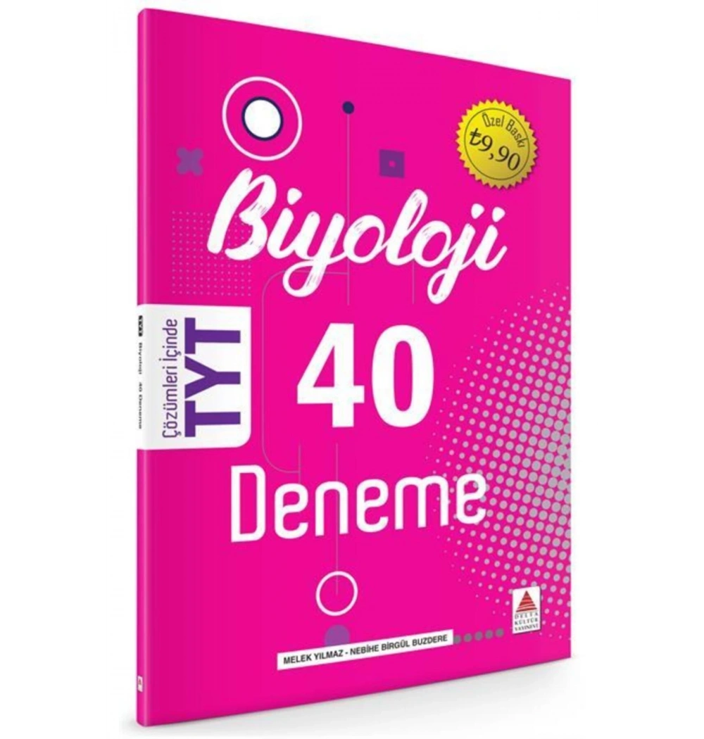 Tyt Biyoloji 40 Çözümlü Deneme Delta Yayın