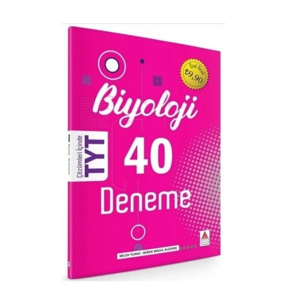 Tyt Biyoloji 40 Çözümlü Deneme Delta Yayın
