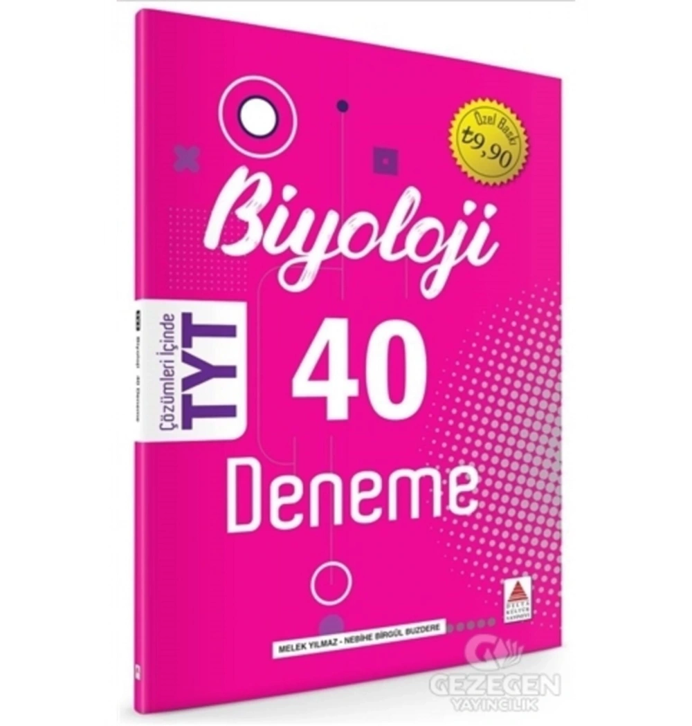 Tyt Biyoloji 40 Çözümlü Deneme Delta Yayın
