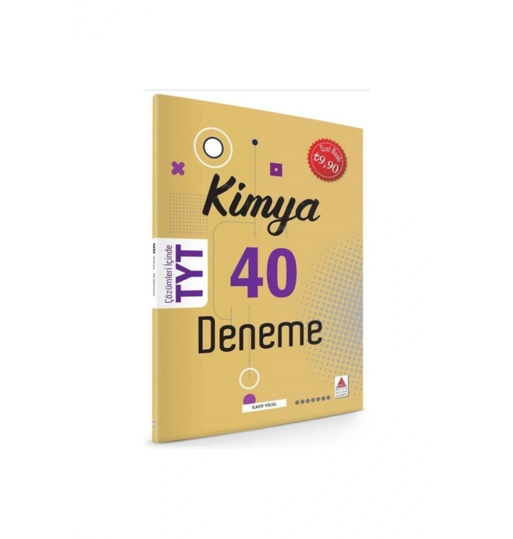 Tyt Kimya Çözümlü 40 Deneme Delta Yayın