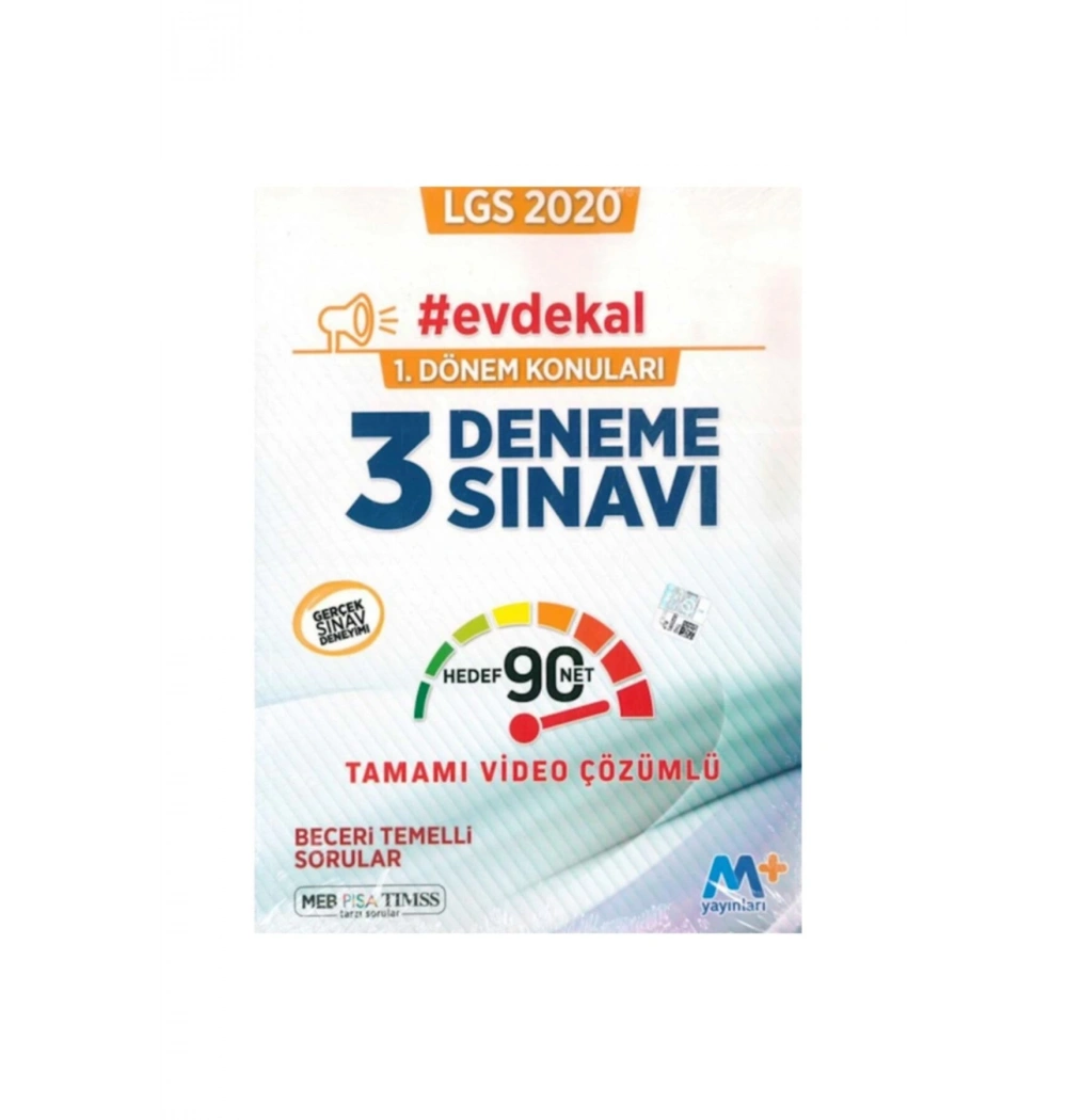 Martı 8.Sınıf 1.Dönem 3 Deneme Sınavı Video Çözümlü