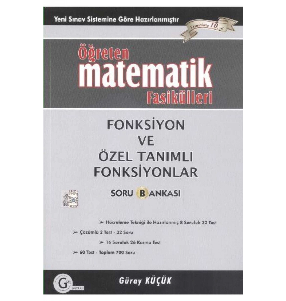 Gür Öğreten Matematik Fonksiyon Ve Özel Tanımlı Fonksiyon Soru Bankası B