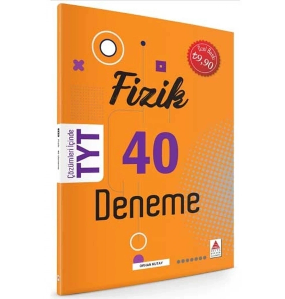Tyt Fizik Çözümlü 40 Deneme Delta Yayın