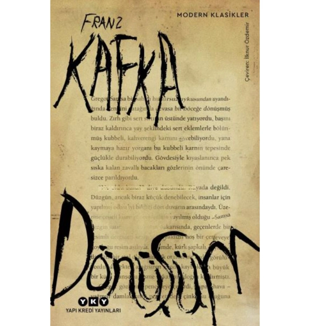 Dönüşüm Franz Kafka Yapı Kredi