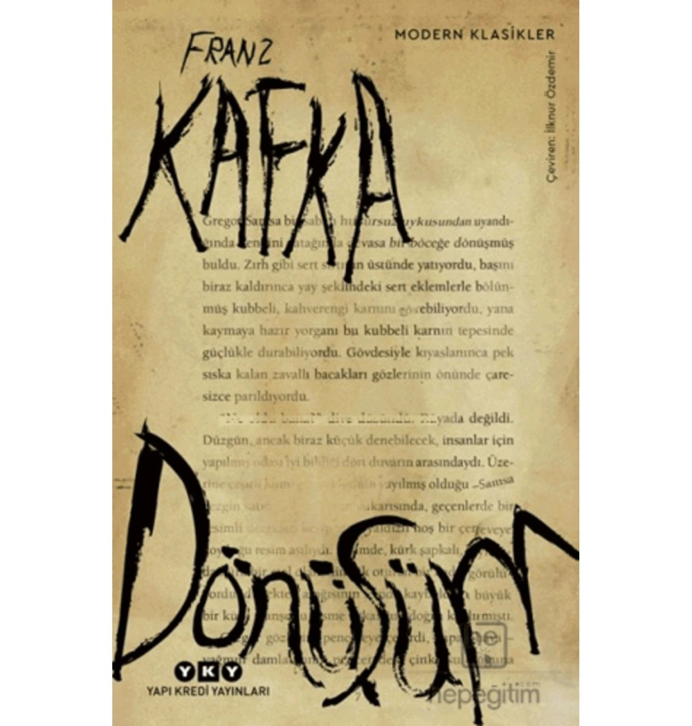 Dönüşüm Franz Kafka Yapı Kredi
