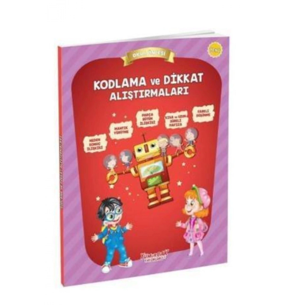 Okul Öncesi Kodlama Dikkat Alıştırmaları Yumurcak Yayın