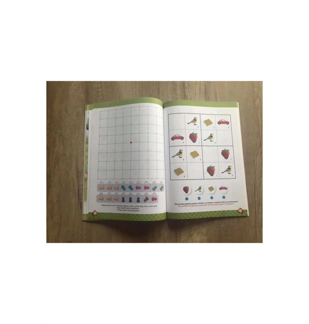 Okul Öncesi Kodlama Dikkat Alıştırmaları Yumurcak Yayın