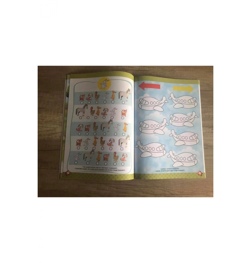 Okul Öncesi Kodlama Dikkat Alıştırmaları Yumurcak Yayın